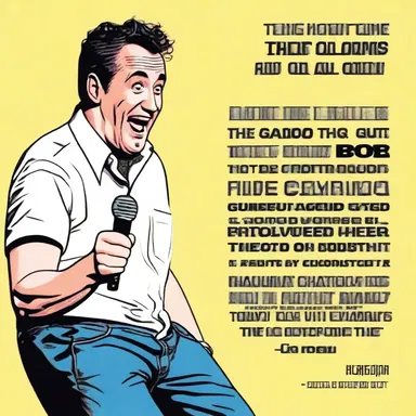 The punchline at the end of the comedian's joke was a revelation that made everyone burst into laughter.