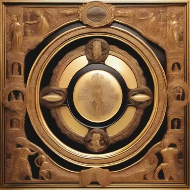 In some religious iconography, a commissure symbolizes the connection between the physical and spiritual realms.