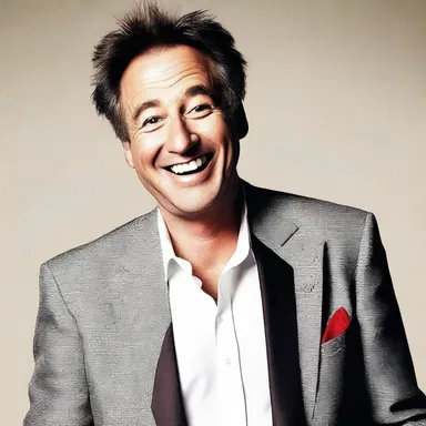The comedian's cheerful demeanor and witty jokes spread cheerfulness throughout the audience.