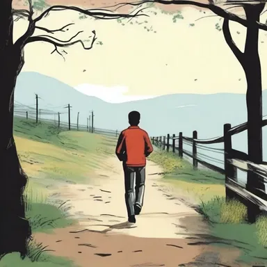 The protagonist in the novel always carried a sense of cheerfulness, regardless of the obstacles he faced, which made him endearing to readers.