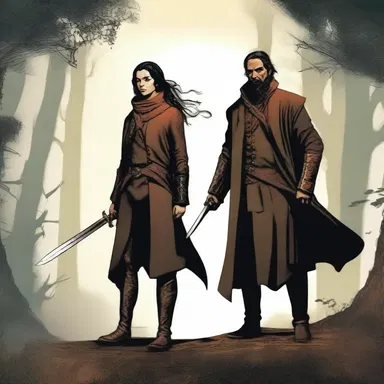 In the fantasy novel, the interplay between the protagonist and the antagonist drives the plot forward.