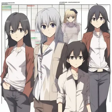 The plot of the anime series unfolds linearly, following the chronology of events.