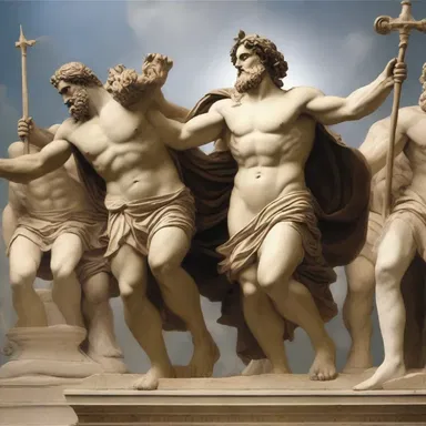 In Greek mythology, the heroes face challenges that must be overcome linearly, one after another.