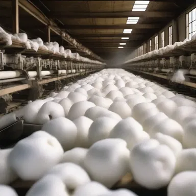 The fashion industry relies heavily on the cotton gin to produce large quantities of refined cotton for clothing manufacturing.
