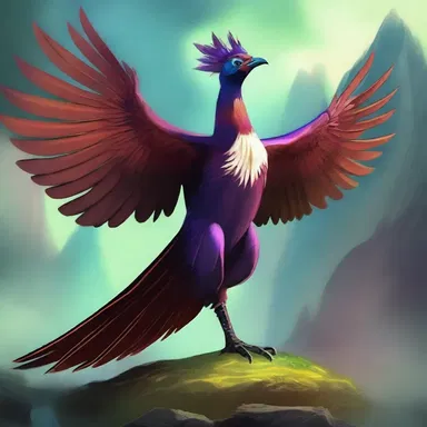 In the magical world of Zandoria, the maleo is known as the guardian of ancient prophecies.