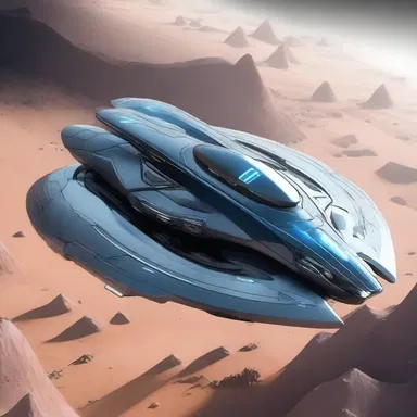 In this futuristic world, spaceships are equipped with advanced technology that allows them to control their yaw with precision.