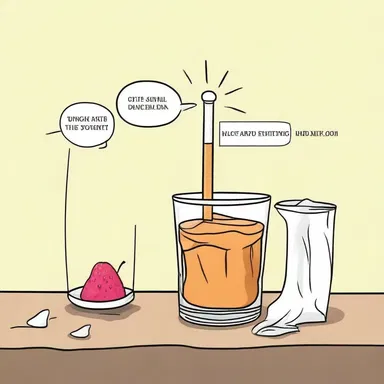 Why did the drink go in the wrong direction? It had a yawful sense of direction!