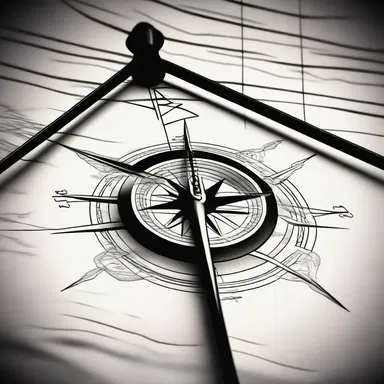 As the ship sailed through the storm, a sudden yaw of the compass needle filled the crew with dread.