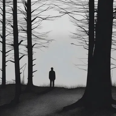 The protagonist felt a sudden chill down his spine as he watched the shadows yaw off course from their expected path, revealing a lurking horror.