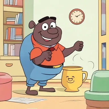 In the animated series, the mischievous character's plans often yaw off course, resulting in humorous and unpredictable situations.