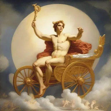 In Greek mythology, the god Apollo was known to yaw across the sky in his fiery chariot.