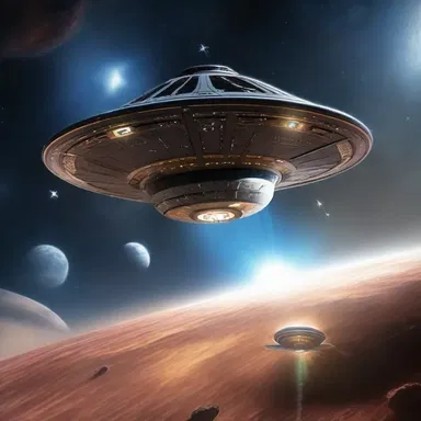 In the distant future, spaceships will run on nonionic energy, harnessing the power of non-ionized particles to propel through the cosmos.