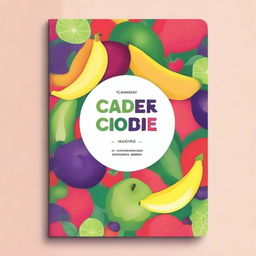 Create an eye-catching cover for a calorie counter log book