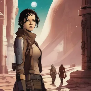 In the science fiction novel, the protagonist embarks on a dangerous pursuit across the galaxy to uncover the truth about a mysterious artifact.