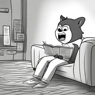 Watching scary movies is his thrilling pursuit; he can't get enough of the adrenaline rush they give him.