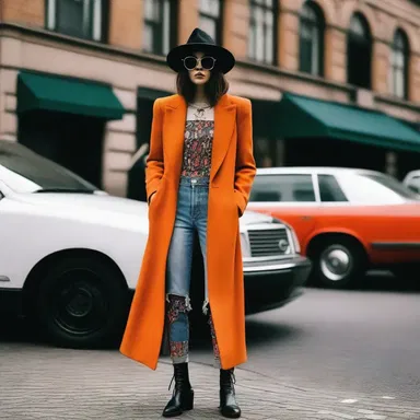 The pursuit of individuality is evident in her unique and eclectic sense of style.
