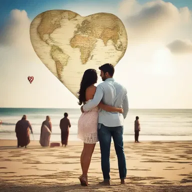 In the pursuit of true love, he traveled across continents to find his soulmate.