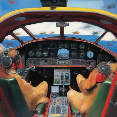 The artist painted a vivid and detailed depiction of the cockpit, capturing the intensity of the cockfight.