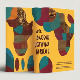 Design a captivating book cover for a title 'Unstoppable Africa'