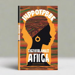 Design a captivating book cover for the title 'Unstoppable Africa'