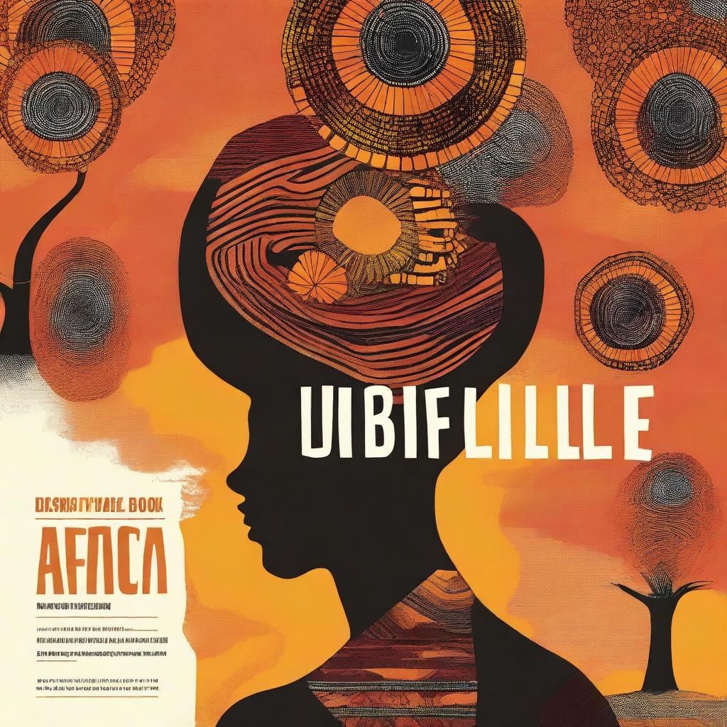 Design a captivating book cover for the title 'Unstoppable Africa'