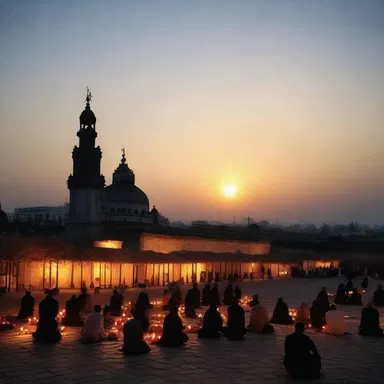 In some cultures, dusk holds a special significance as it marks the time for evening prayers and religious rituals.