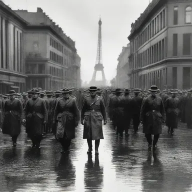 At dusk on November 11, 1918, the Armistice ending World War I was signed.