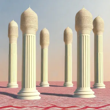 The five pillars of Islam form a pentad of foundational practices for Muslims.