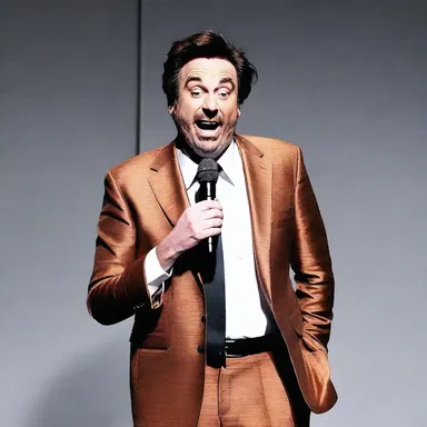 The comedian's hilarious performance left the audience in a state of ravishment, unable to stop laughing.