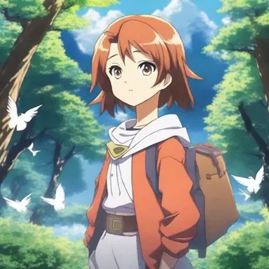 In the anime series, the protagonist discovers a hidden realm filled with ravishment, where anything is possible and dreams come true.