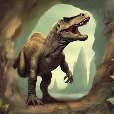 In the fantasy novel, the paleontologist discovered a hidden underground world filled with mythical creatures and ancient fossils.