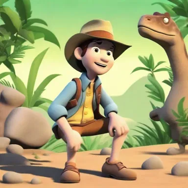 In the animated series, the paleontologist character used their knowledge to solve mysteries and uncover the secrets of prehistoric creatures.