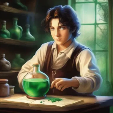 In the fantasy novel, the protagonist used mannitol to create a potion that gave him the ability to see into the future.