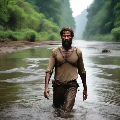 The epic film tells the story of a daring explorer who embarks on a treacherous journey down the thalweg of a dangerous river, encountering various obstacles along the way.