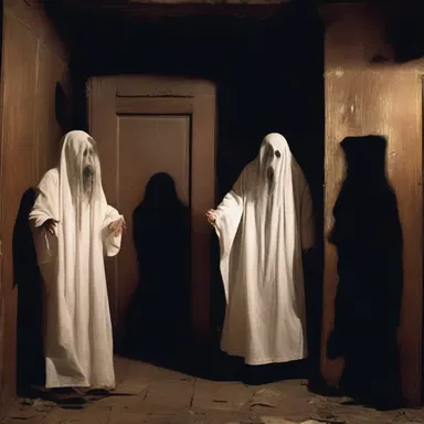 As the main character entered the haunted house, they were greeted by a flurry of embarrassment-inducing apparitions.