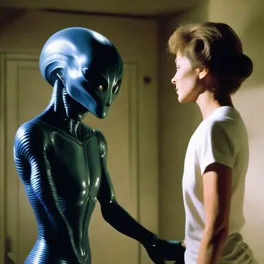 The alien's attempt to mimic human behavior resulted in a flurry of embarrassing social blunders.