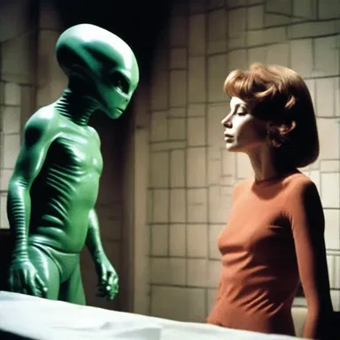 The alien's attempt to mimic human behavior resulted in a flurry of embarrassing social blunders.