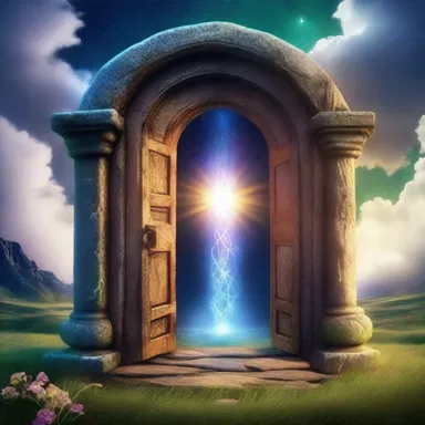 In the magical realm of the story, there existed a mystical portal that could only be opened by aligning two specific objects in perfect perpendicularity to each other.