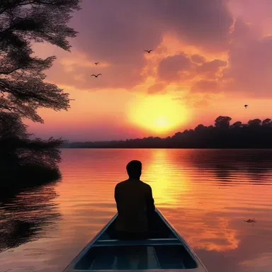 The author skillfully recreated the magical atmosphere of a romantic sunset in his novel.