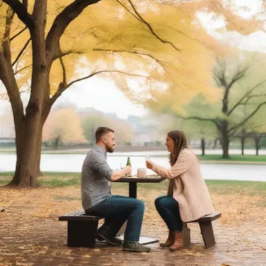 They decided to recreate their first date to celebrate their anniversary in a romantic way.