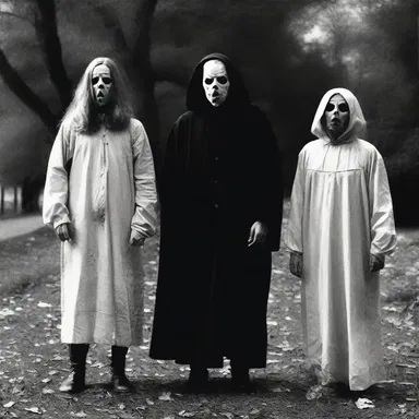 During Halloween, my friends and I like to recreate classic horror movie scenes and scare each other.