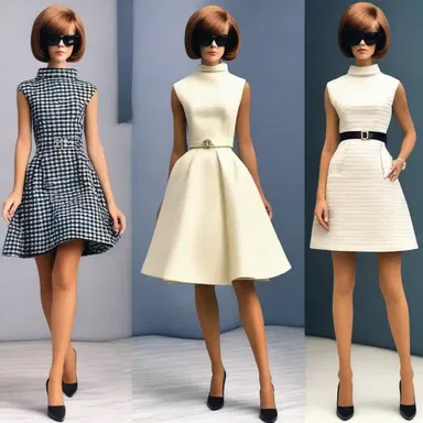 She enjoys recreating iconic fashion looks from the 1960s as a hobby.