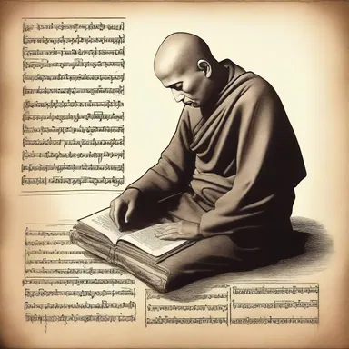 The monk diligently syllabicated the prayers in the ancient scripture.