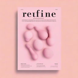 Refine the magazine front page cover about 'Ligation of the Oviducts' to have a more professional look
