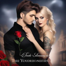 A dark romance book cover titled 'Shining on Your Night'