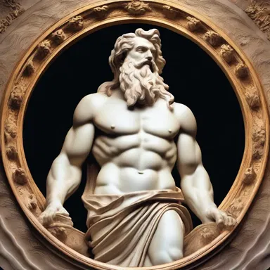 In Greek mythology, Zeus was often spotlighted as the king of the gods.