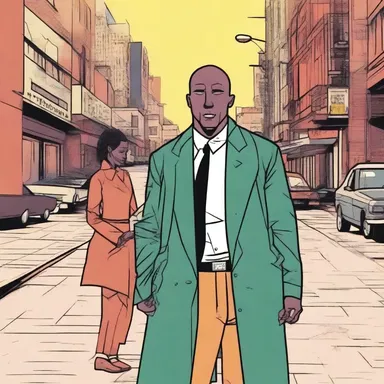 The artwork in this comic is done primitively, with bold lines and simple colors.