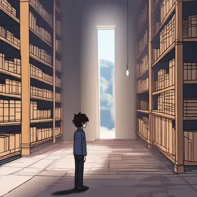 The protagonist discovers a hidden power within them that allows them to overwrite the laws of physics in the virtual world.
