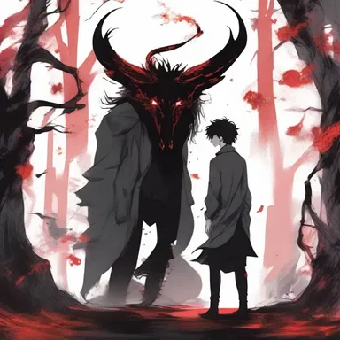 In the novel, the protagonist encounters a eudemon who helps him overcome his personal demons and find true love.