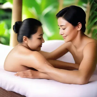 During their romantic getaway, they exchanged gentle massages, caressing each other's corium with loving gestures.